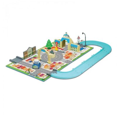 Лот: 6286591. Фото: 1. Игровой набор Robocar Poli Город... Конструкторы