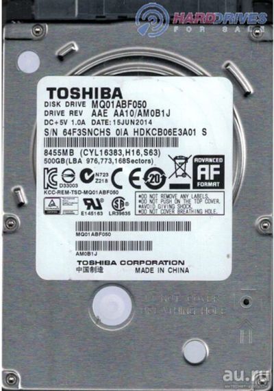 Лот: 9825023. Фото: 1. Жёсткий диск для ноутбука sata... Жёсткие диски (HDD)