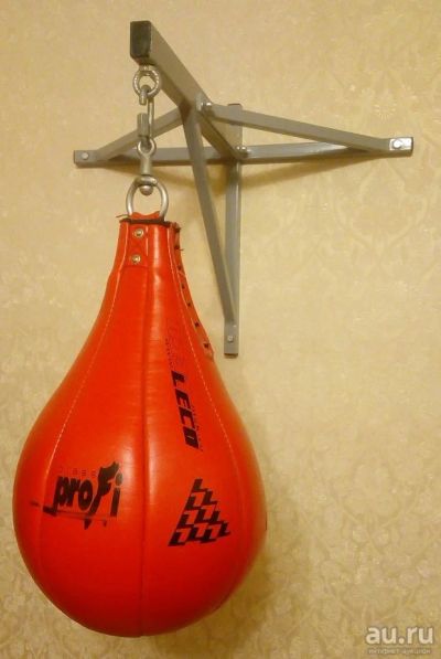 Лот: 8514472. Фото: 1. Груша боксерская Leco 16кг + кронштейн. Груши, мешки