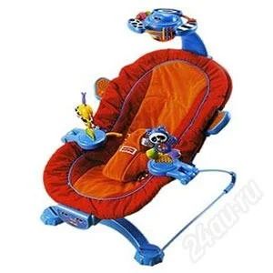 Лот: 1682057. Фото: 1. Шезлонг Fisher Price с сенсорным... Ходунки, прыгунки, качели