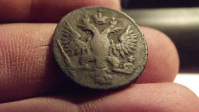 Лот: 11525179. Фото: 1. Редкая полушка 1747 года. 3. Россия до 1917 года