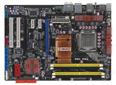 Лот: 1191690. Фото: 1. Материнская плата Asus P5K Pro... Материнские платы