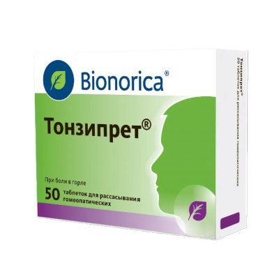 Лот: 23987923. Фото: 1. Тонзипрет гомеоп. таб. для рассасыв... Лекарства