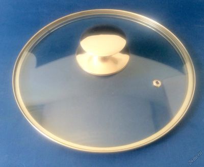 Лот: 5680082. Фото: 1. 🍳 Крышка стеклянная D 22 см для... Сковороды и сотейники