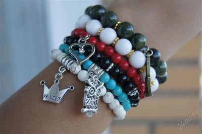 Лот: 987051. Фото: 1. Стильные браслеты!!! hand made. Браслеты