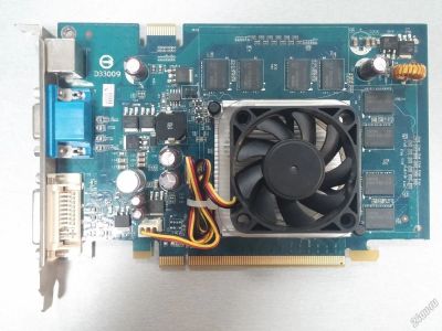 Лот: 5618603. Фото: 1. Видеокарта GeForce 8500GT, 256МБ... Видеокарты