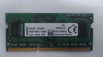 Лот: 11087795. Фото: 1. Модуль памяти SO-DDR3L 4096Mb... Оперативная память