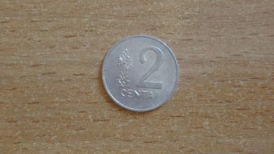 Лот: 20012201. Фото: 1. Литва 2 цента 1991. Страны СНГ и Балтии
