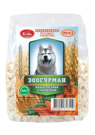 Лот: 5317210. Фото: 1. Каша Зоогурман для собак, рисовая... Корма