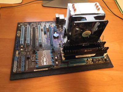 Лот: 17659927. Фото: 1. Intel i5-3550 + ASUS LGA1155 P8Z77-V... Комплекты запчастей