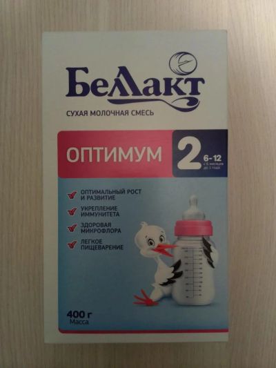 Лот: 6491726. Фото: 1. сухая молочная смесь Беллакт оптимум... Детское питание