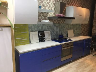 Лот: 12029641. Фото: 1. Кухонный гарнитур прямой. Кухонные гарнитуры