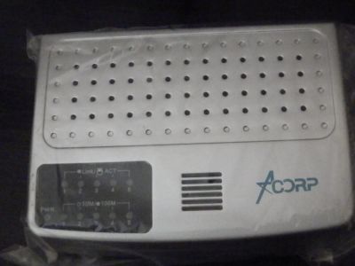 Лот: 6766006. Фото: 1. switch Acorp 5 портов. Коммутаторы