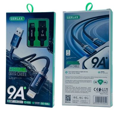 Лот: 25794673. Фото: 1. Кабель GERLAX GD-58L LIGHTNING... Дата-кабели, переходники