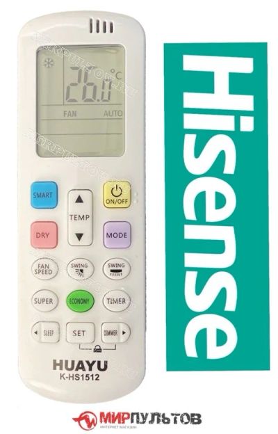 Лот: 15593401. Фото: 1. Пульт для кондиционера Hisense... Пульты ДУ