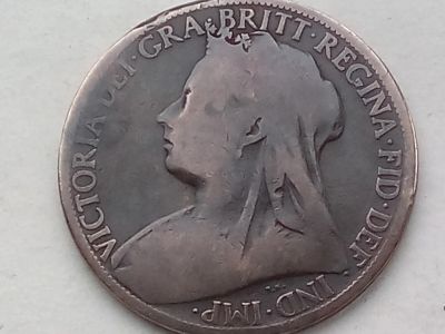 Лот: 19101488. Фото: 1. Монета Великобритании 1 пенни... Великобритания и острова