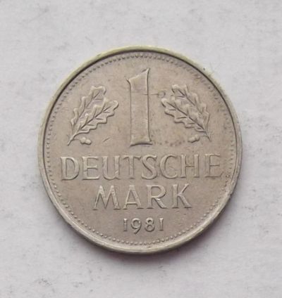 Лот: 3585238. Фото: 1. 1 дойч марка 1981. Европа