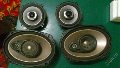 Лот: 2612058. Фото: 1. 4 колонки Pioneer в машину. Акустика автомобильная