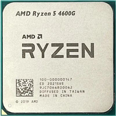 Лот: 25028910. Фото: 1. Процессор AMD AM4 Ryzen 5 4600G... Процессоры