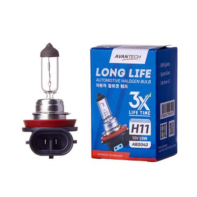 Лот: 25089047. Фото: 1. Лампа H11 Avantech Long Life 12V... Оптика и освещение
