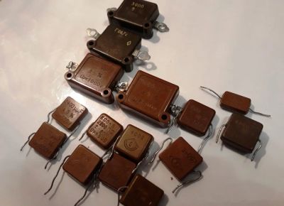 Лот: 17437042. Фото: 1. Конденсаторы КСО 25нф, 3,9нф... Конденсаторы