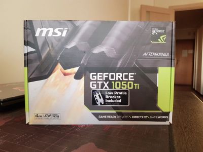 Лот: 13943772. Фото: 1. Видеокарта MSI GeForce GTX 1050... Видеокарты