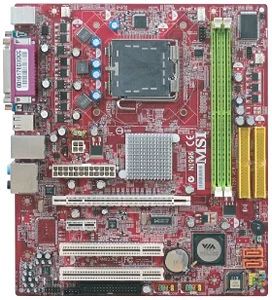 Лот: 8107693. Фото: 1. материнская плата MSI P4M900M2-L... Материнские платы