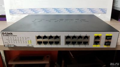 Лот: 13666284. Фото: 1. Коммутатор D-LINK DES-1018MP... Коммутаторы