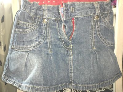 Лот: 5454140. Фото: 1. Юбка джинсовая, рост 104,Topolino. Юбки