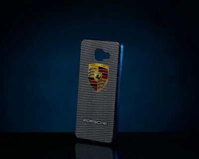 Лот: 15445928. Фото: 1. Кейс с логотипом Porsche для Samsung... Чехлы, бамперы