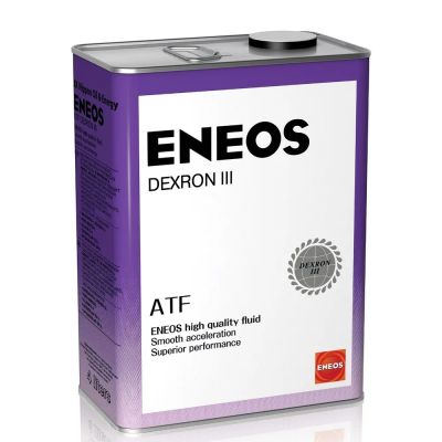 Лот: 20068205. Фото: 1. ENEOS ATF Dexron III 4 л (жидкость... Масла, жидкости