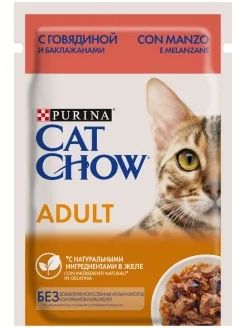 Лот: 13047851. Фото: 1. Кэт Чау эдалт , Cat Chow "Adult... Корма