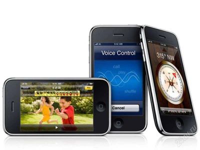 Лот: 1063567. Фото: 1. iphone 3gs 32gb black (never lock... Смартфоны