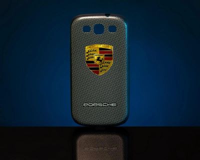 Лот: 19916152. Фото: 1. Кейс с логотипом Porsche для Samsung... Чехлы, бамперы