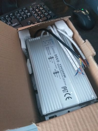 Лот: 18050937. Фото: 1. Блок питания waterproof electronic... Светодиодная подсветка