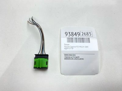 Лот: 24774663. Фото: 1. Разъем Porsche Cayenne 2005 6Q0972773F... Двигатель и элементы двигателя