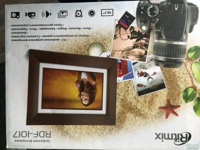 Лот: 17778693. Фото: 1. Цифровая фоторамка. Фоторамки, фотоальбомы