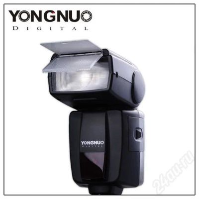 Лот: 724316. Фото: 1. Вспышка YongNuo Speedlite YN-468... Вспышки, осветители, рассеиватели