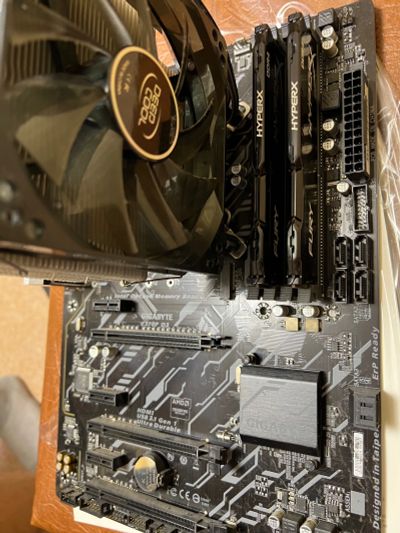 Лот: 20652497. Фото: 1. I5 8400 + gigabyte z370 + 16gb... Компьютеры в сборе