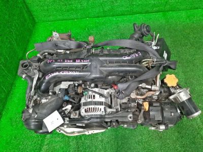 Лот: 19382637. Фото: 1. Двигатель Subaru Legacy BP5 EJ20X... Двигатель и элементы двигателя