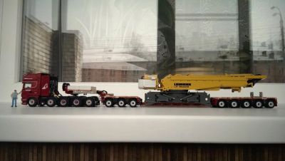 Лот: 7617423. Фото: 1. тягач Scania wsi 1:50. Автомоделизм