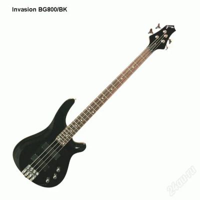 Лот: 1557028. Фото: 1. Бас гитара Invasion BG800/BK с... Гитары