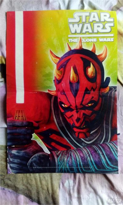 Лот: 10194423. Фото: 1. Плакат Дарт Мол (Darth Maul) Star... Другое (картины, панно)