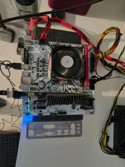 Лот: 21119016. Фото: 1. Комплект: Ryzen 5 1400 + B450... Комплекты запчастей