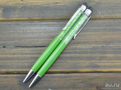 Лот: 8827463. Фото: 1. Шариковая ручка с кристаллами... Ручки, карандаши, маркеры