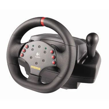 Лот: 17216494. Фото: 1. Руль с педалями Logitech Momo. Клавиатуры и мыши
