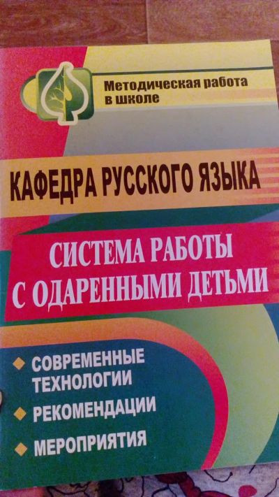 Лот: 10853767. Фото: 1. Система работы с одаренными детьми... Для школы