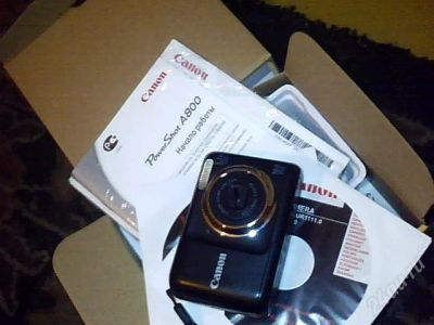 Лот: 1905236. Фото: 1. цифровой фотоаппарат CANON POWER... Цифровые компактные