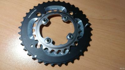 Лот: 12798790. Фото: 1. Звёзды Shimano XT 38-24 HG-X. Запчасти