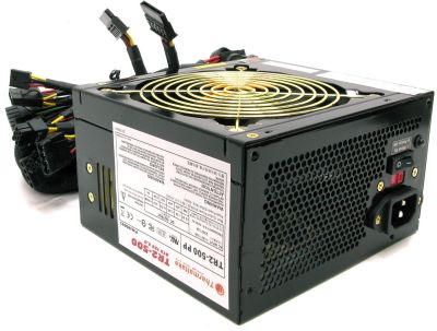Лот: 15865447. Фото: 1. Блок питания ATX Thermaltake TR2-500PP... Корпуса, блоки питания